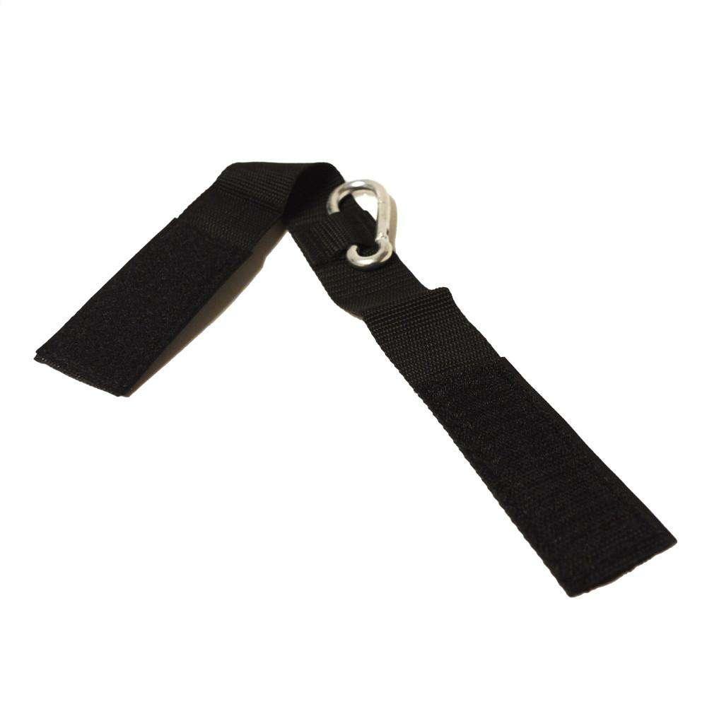 Webbing Ankle Strap with Carabiner (pair) - Fitness Health