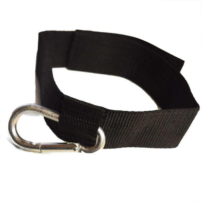 Webbing Ankle Strap with Carabiner (pair) - Fitness Health