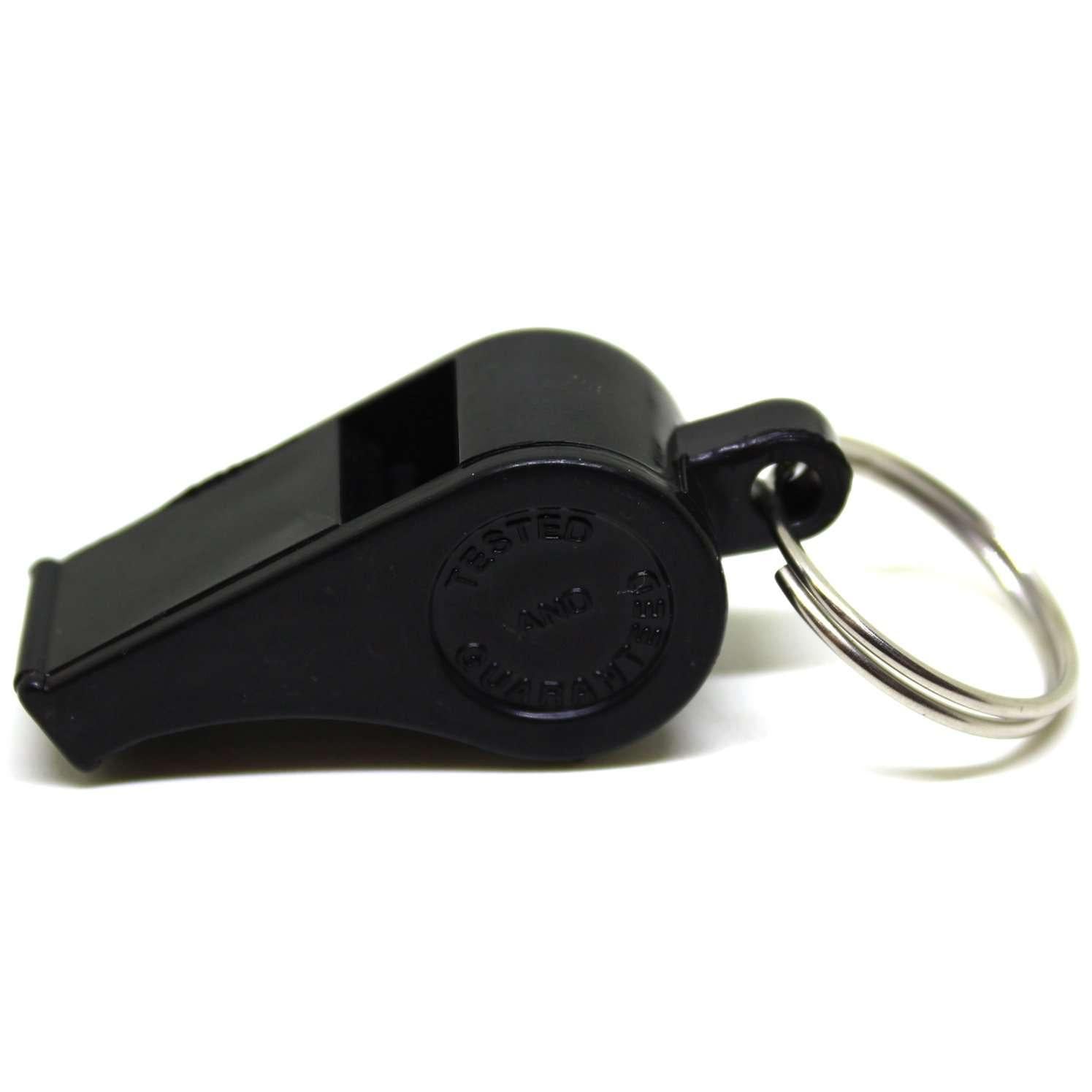 Whistle with Lanyard Official Referee Ref Umpire Plastic Sports Coach - Fitness Health